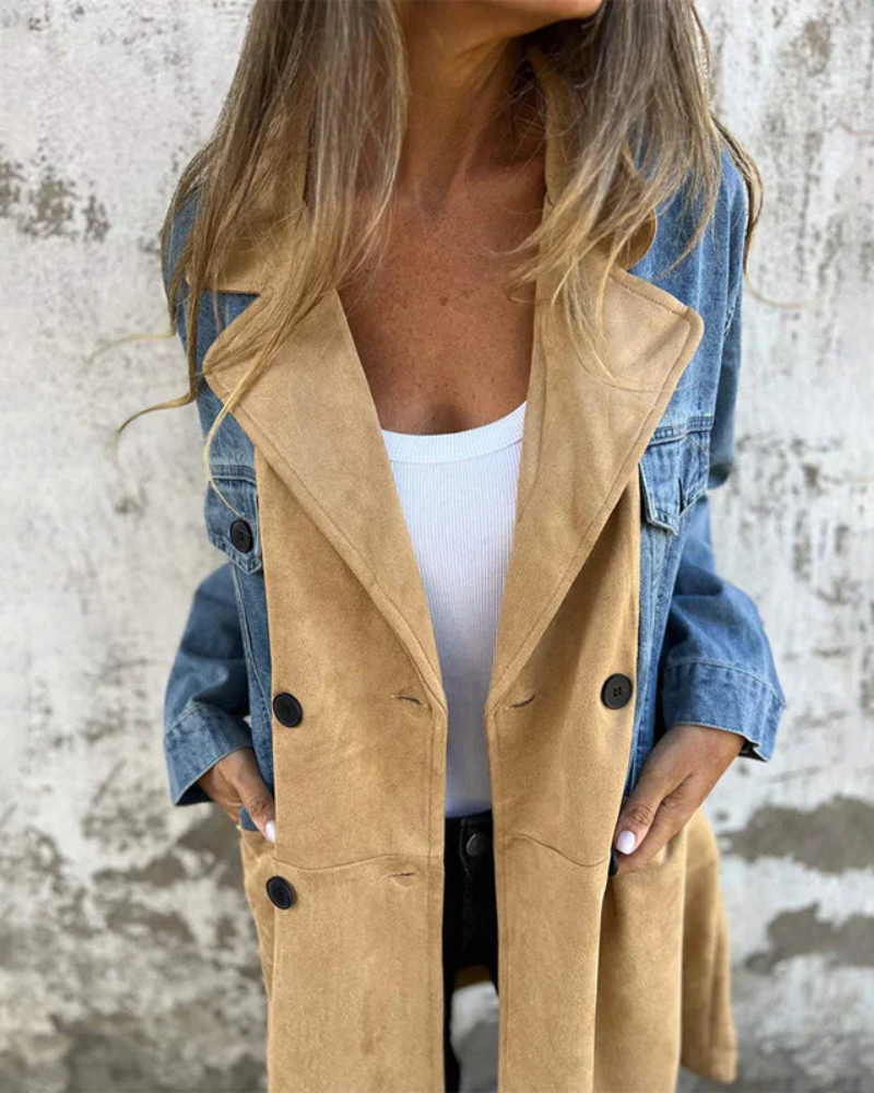 Louisa | Trench Denim & Daim