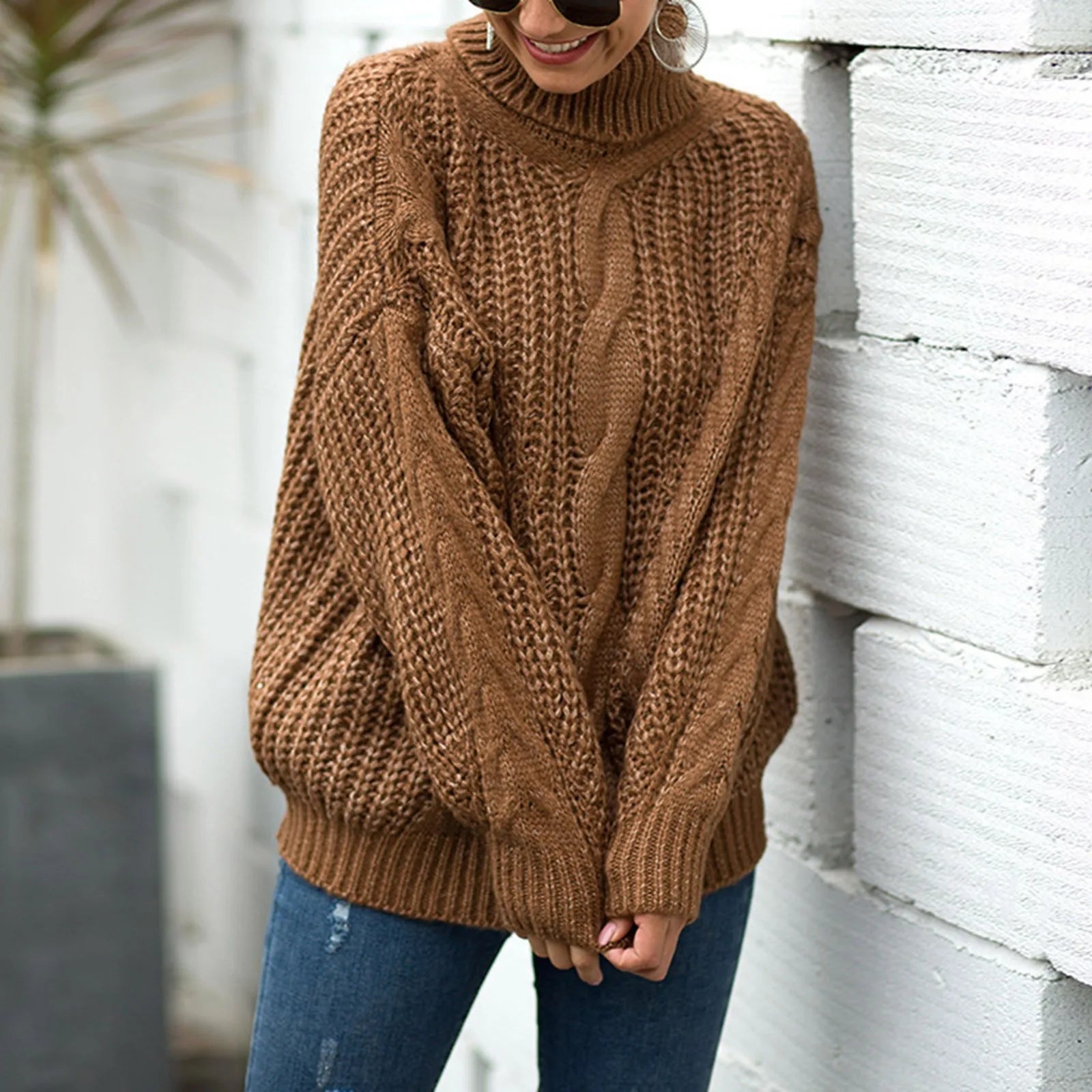 Amélie | Pull en Maille Épaisse