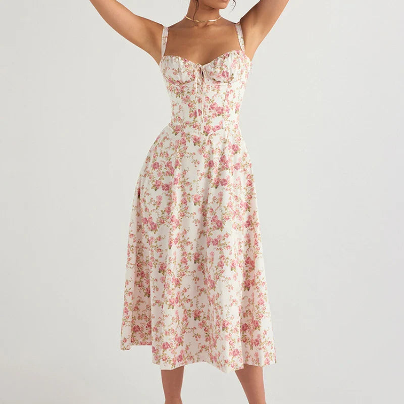 Luna | Robe d’Été Style Bohème – Liberté et Élégance